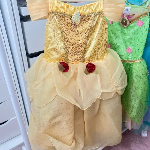 Disney | Costumes | Disney Gold And Red Theater Princess Costume | Poshmark